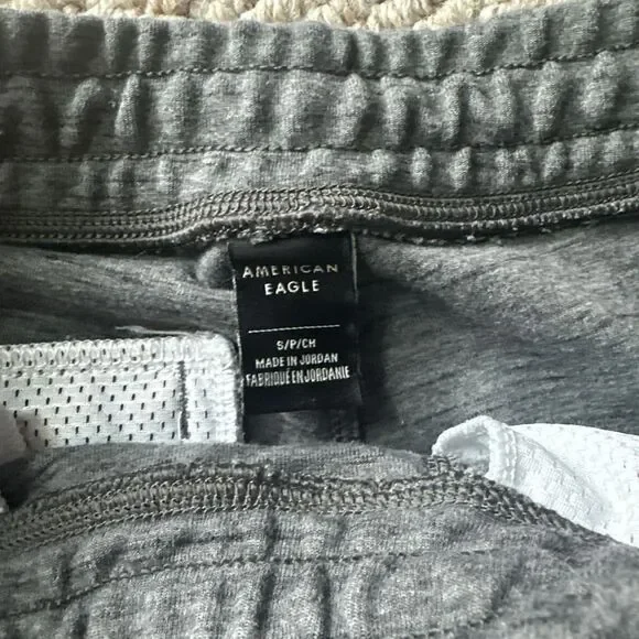 American Eagle Pants Mens Small Sweat‎ Jogger Track Gray - Picture 3 of 4